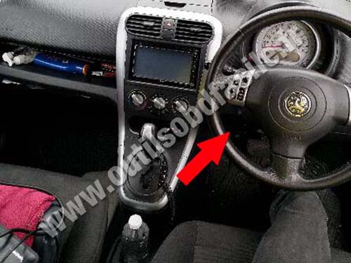 Vauxhall Agila B - Tableau de bord