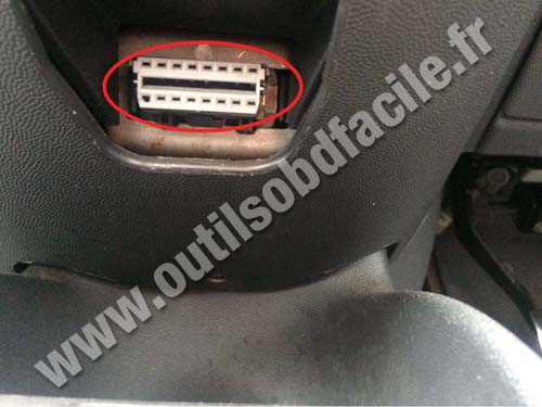 Vauxhall Corsa C - Connecteur OBD