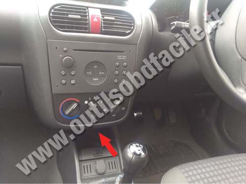 Vauxhall Corsa C - Tableau de bord