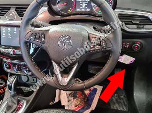 Vauxhall Corsa E - Tableau de bord