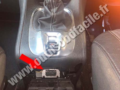 Vauxhall Meriva B - Levier de vitesses
