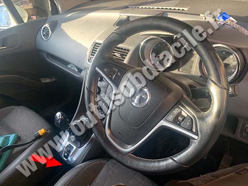 Vauxhall Meriva B - Tableau de bord