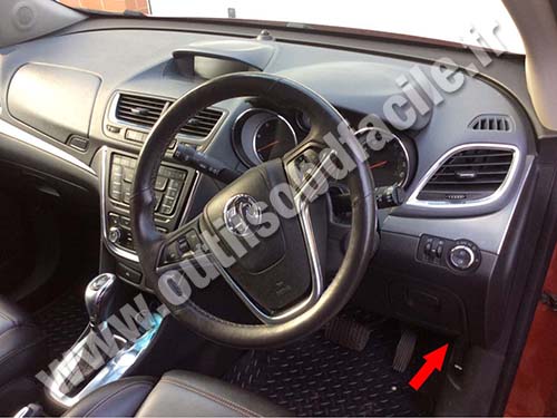 Vauxhall Mokka - Tableau de bord