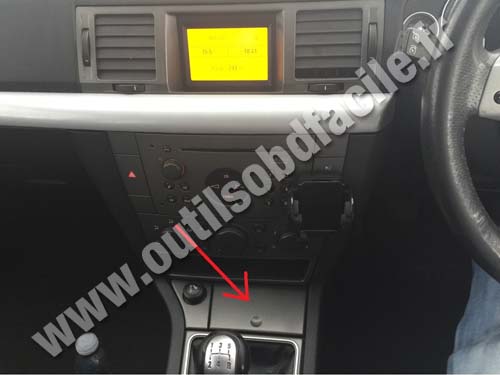 Vauxhall Vectra C console centrale