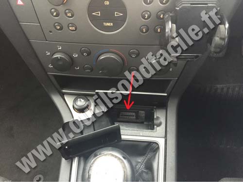 Vauxhall Vectra C levier de vitesses