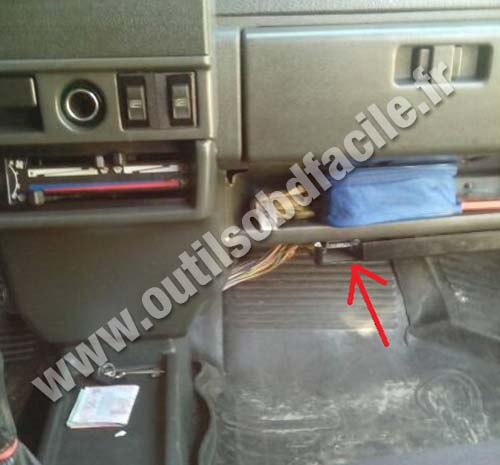 Vaz 21099 vide poche passager