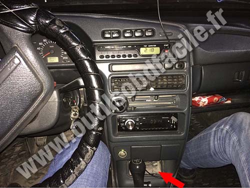 Vaz 2114 - Console centrale