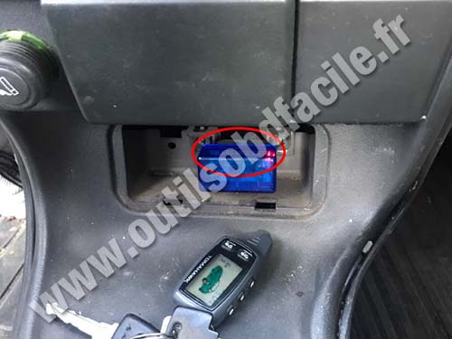 Vaz 2115 - Prise OBD