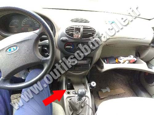 Vaz Kalina - Console centrale