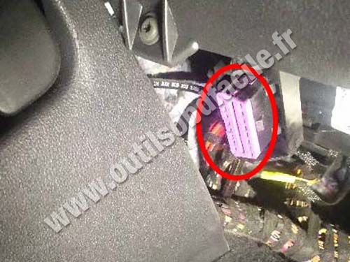 Volkswagen Beetle - Prise OBD