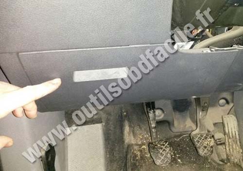 Volkswagen Caddy boite à fusible