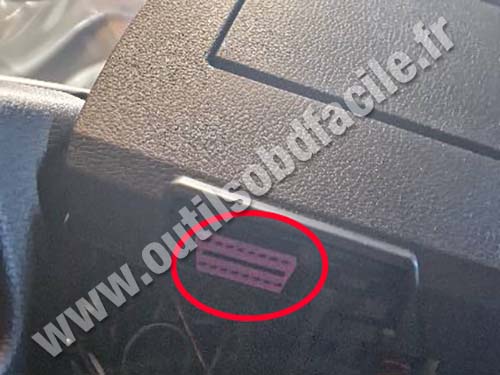 Volkswagen Caddy - Prise OBD