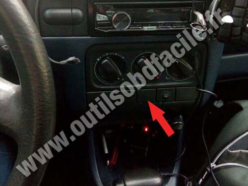 Volkswagen Golf 3 Console centrale