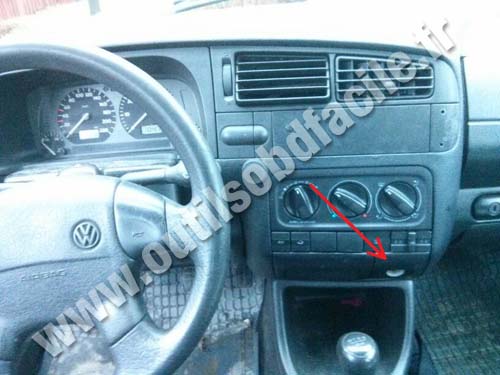 Volkswagen Golf 3 tableau de bord