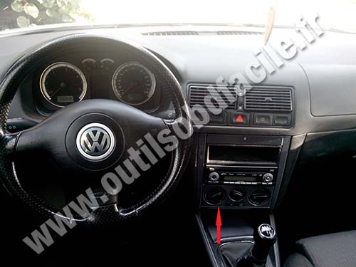 Volkswagen Golf IV tableau de bord