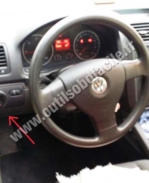 Prise OBD2 dans les Volkswagen Golf V (2004 - 2009) - Trouvez ...