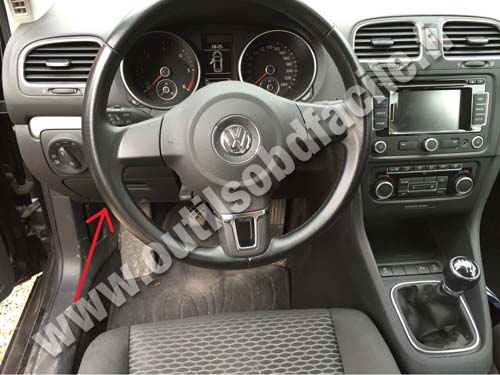 Vokswagen Golf VI tableau de bord