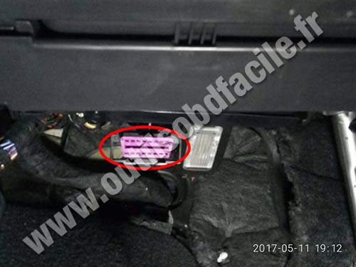 Volkswagen Golf Plus - Prise OBD