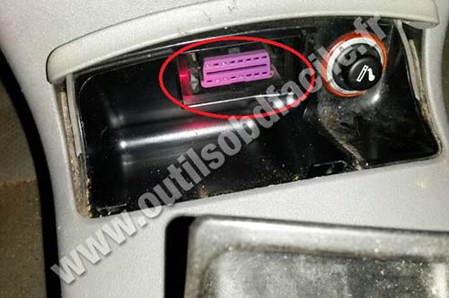 Volkswagen Lupo connecteur OBD2