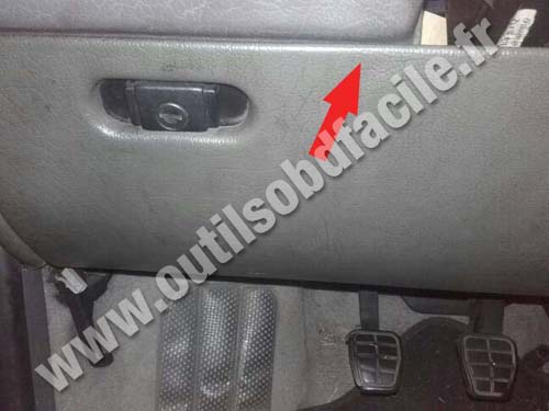 Volkswagen Polo - Vide poche conducteur