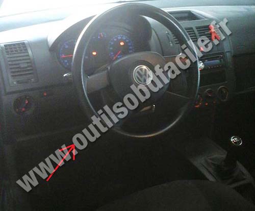 Volkswagen Polo tableau de bord