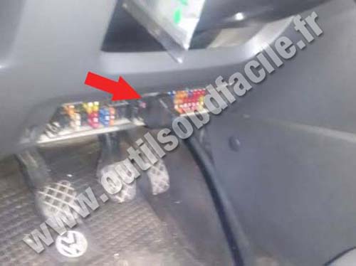Volkswagen Touran 2 - Boite à fusibles