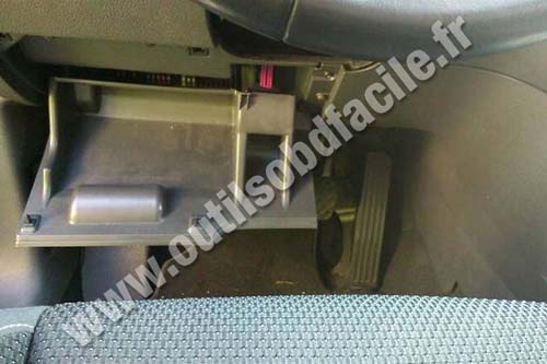 Volkswagen Touran 2 boite à fusibles
