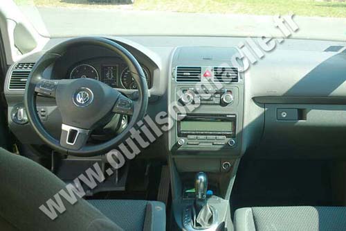 Volkswagen Touran 2 tableau de bord