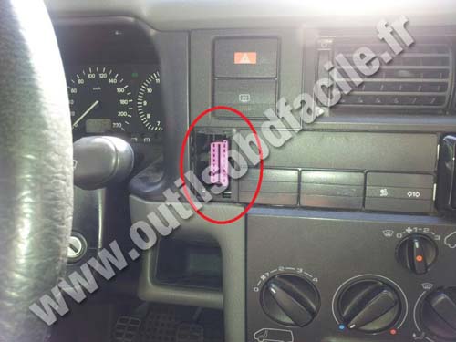 Volkswagen Transporter T4 prise OBD