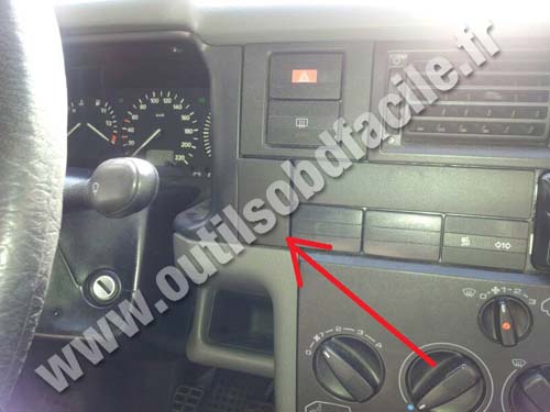 Volkswagen Transporter T4 console centrale