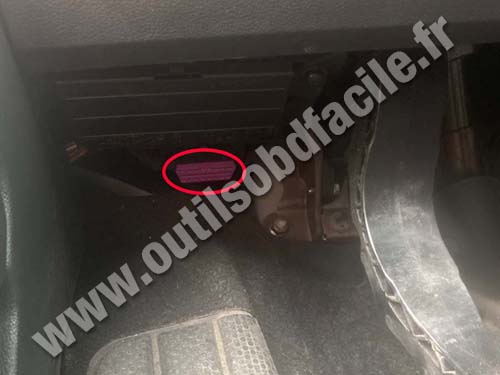 Volkswagen Up - Prise OBD II