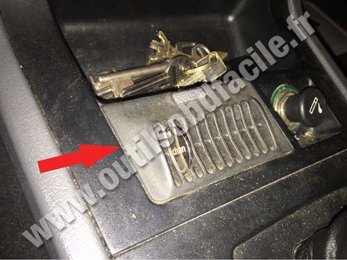 Volvo 850 - Vide poche centrale