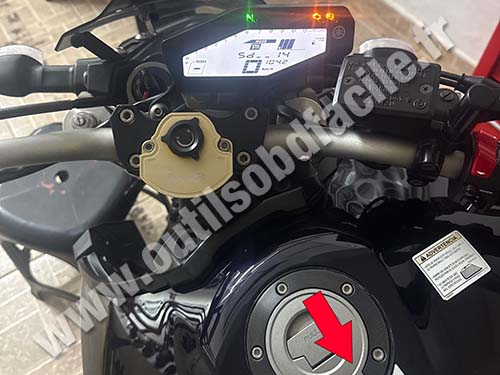 Yamaha MT09 - Tableau de bord