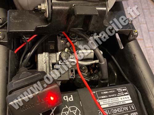 Yamaha MT-10 - Prise OBD