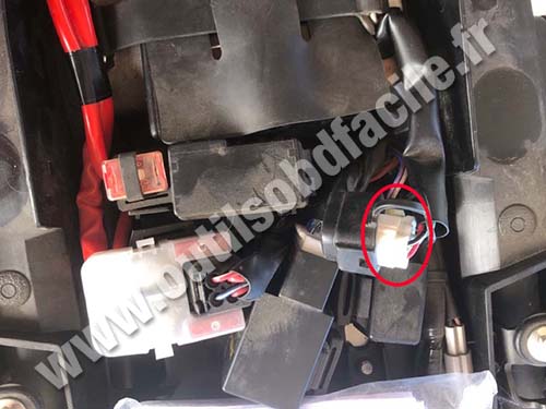 Yamaha XSR900 - Prise de diagnostic
