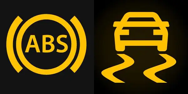 voyant ABS et ESP allumé