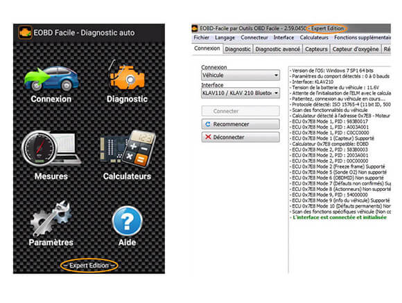 Comment utiliser EOBD Facile avec nos valises de diagnostic klavkarr ?