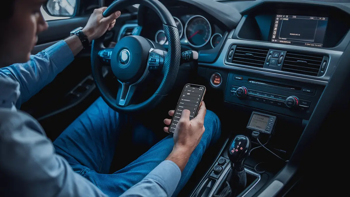 Boîtier OBD2 en bluetooth