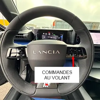 Commandes au volant Lancia