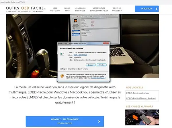 Installation du logiciel sur votre PC