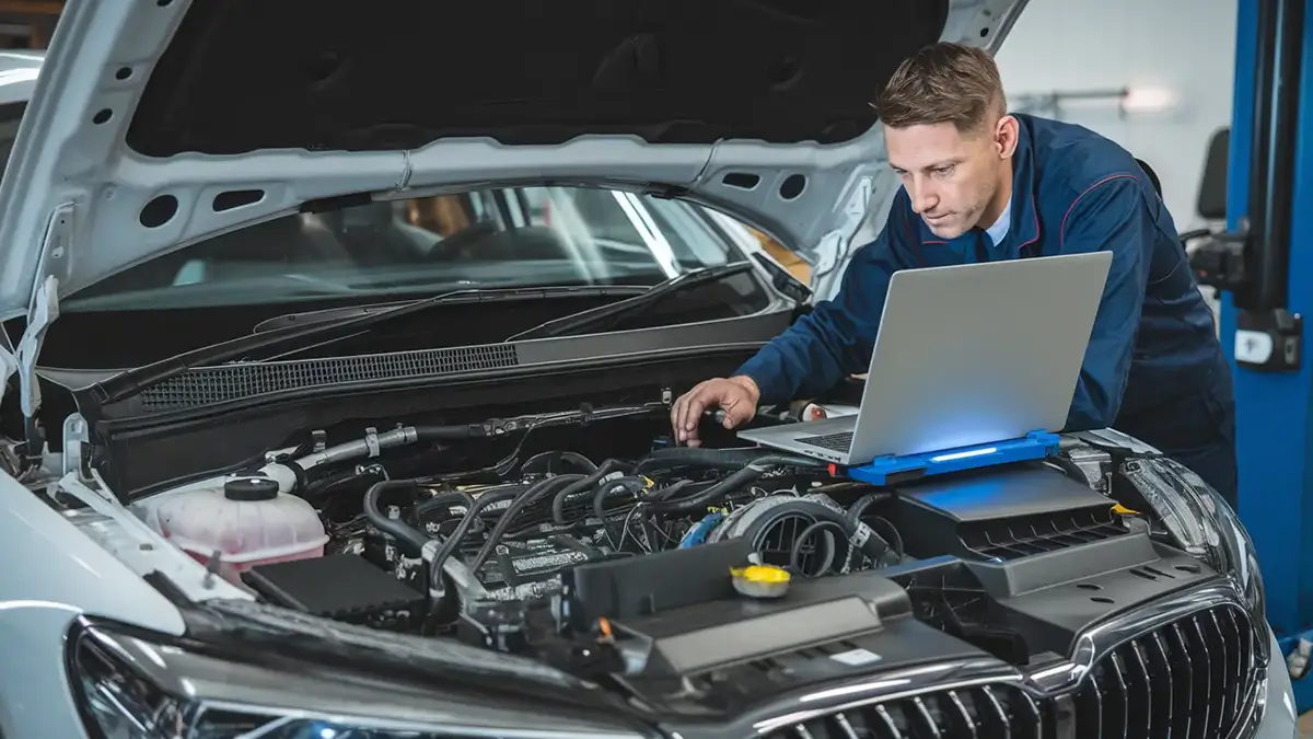 Reprogrammation du moteur d'une voiture