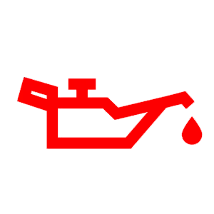 voyant vidange Lancia rouge