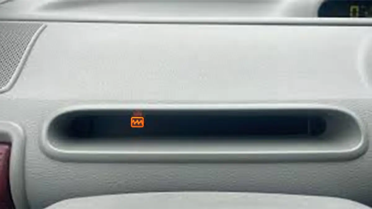 Voyant zigzag orange Renault Twingo ou Clio