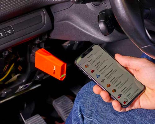 Scanner OBD2 Bluetooth LONAUTO – Lecteur Et Effaceur De Codes Défauts Universel Pour Voiture – Application Gratuite En Français – Compatible Tous Véhicules